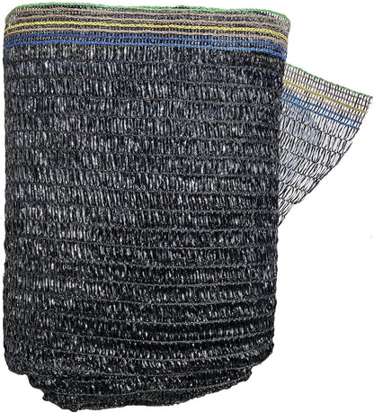 55% Sunblock Shade Cloth Cover Mesh UV Resistant Net for Garden Flower Plant Greenhouse, Black (6.5 X 10 FT)1