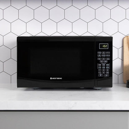 Microwave Oven, 900-Watts, 0.9 Cu.Ft., in Black Finish |  Microwave Oven, 900-Watts, 10 Power Levels, Electronic Controls, Glass Turntable, 0.9 Cu.Ft., in Black5