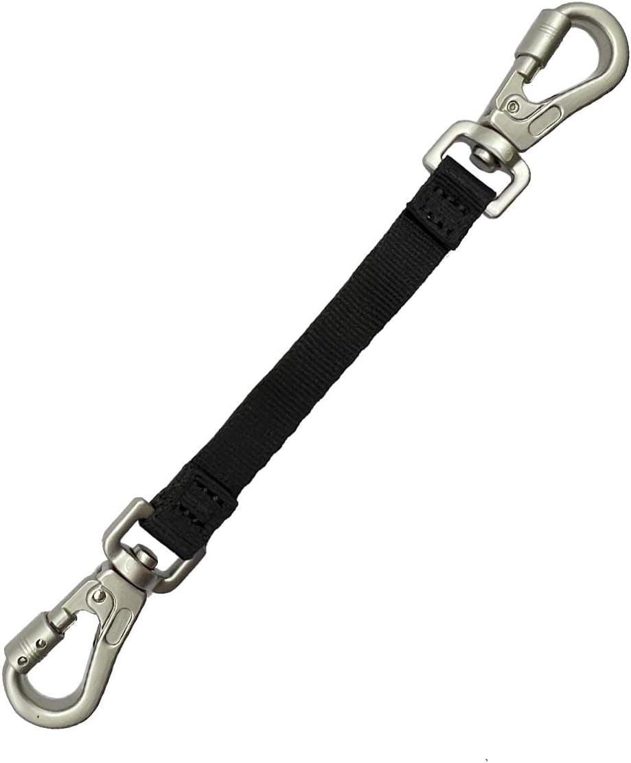 double-ended-collar-backup-clip-for-dog-harnesses-safety-clip-for-prong-collar-with-gentle-nylon-webbing-for-light-dog