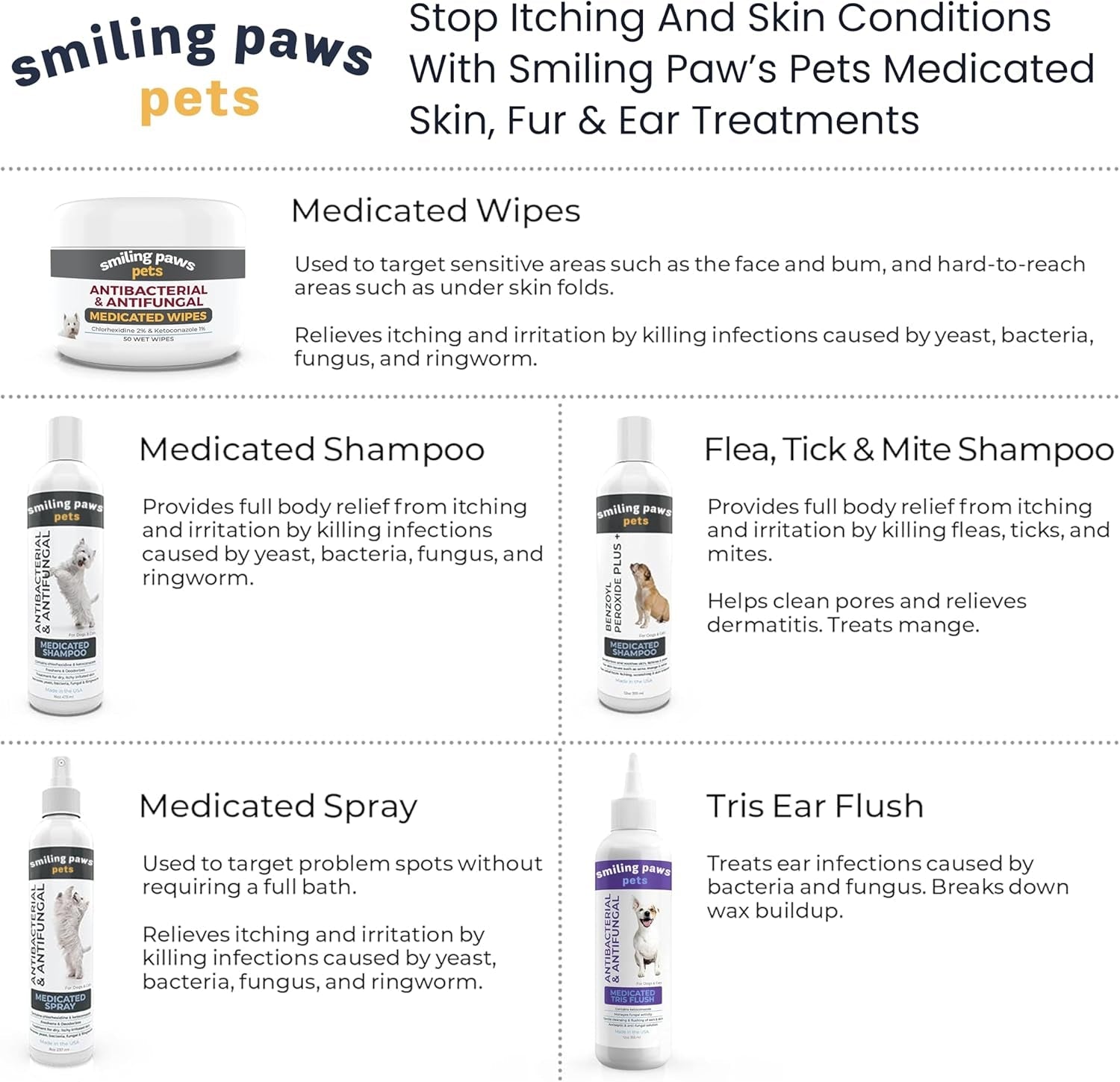 smiling-paws-medicated-grooming-wipes-for-dogs-cats-1pk-50-wipes-medicated-grooming-wipes-for-dogs-cats-contains-ketoconazole-chlorhexidine-treats-yeast-infection-ringworm-pyoderma