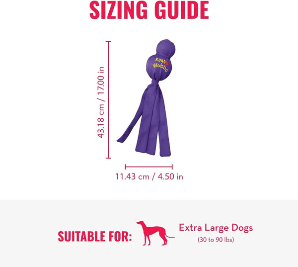 KONG Wubba - Dog Toy for Tug of War & Fetch - Dog Supplies for Puppy & Dog Playtime - Outdoor & Indoor Dog Toy - for XL Dogs - Randomly Provided Color4