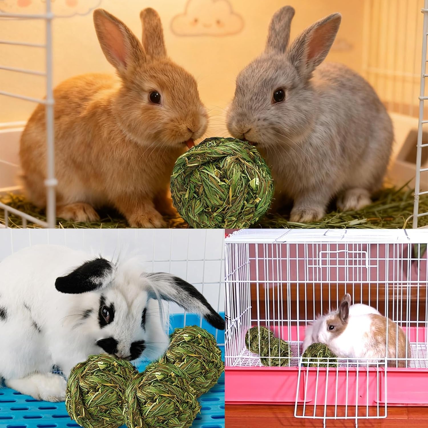 pinvnby-hay-balls-for-rabbits-4-pcs-100-natural-timothy-hay-bunny-chew-toys-small-animal-teeth-grinding-activity-woven-play-ball-for-rabbit-guinea-pigs-hamsters-chinchillas