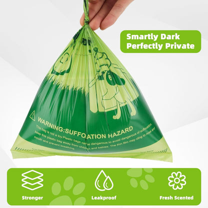 Dog Poop Bags Rolls, Extra Thick Leak Proof Pet Waste Bag, 360 Count Tear Resistant Poop Bags for Dogs for Outdoor Doggie Walking and Cat Litters Cleaning3