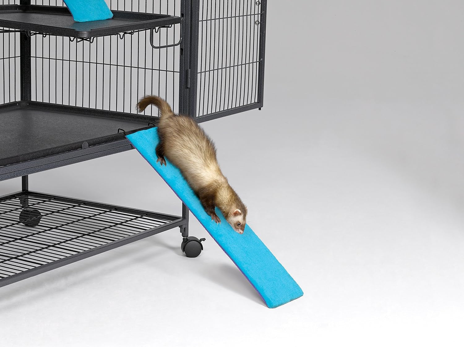 midwest-homes-for-pets-ferret-nation-exit-ramp-cover-for-ferret-nation-critter-nation-small-animal-cages-measures-25l-x-5-5w-inches