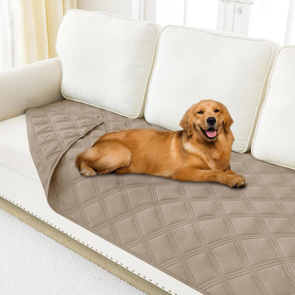 Smiry Waterproof Dog Bed Cover Blanket, Reversible Pet Blanket | Soft Reversible, Washable Leakproof Cats Dogs Couch Cover for Sofa, Couch, Furniture (30X70 Inch)34