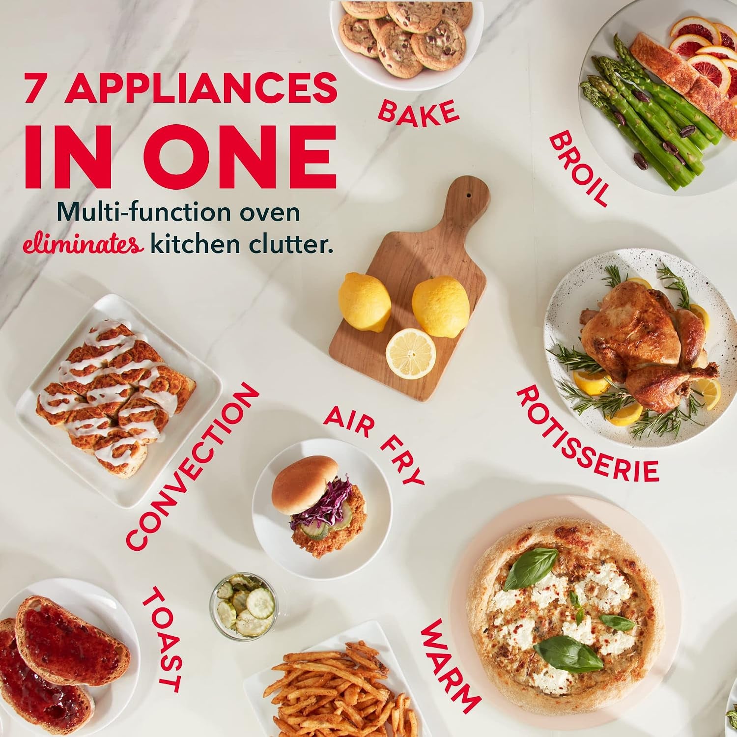 chef-series-air-fryer-oven-convection-toaster-cooker-electric-fry-oven-has-aircrisp®-technology-versatile-cooking-functions-7-in-1-convection-stainless-steel