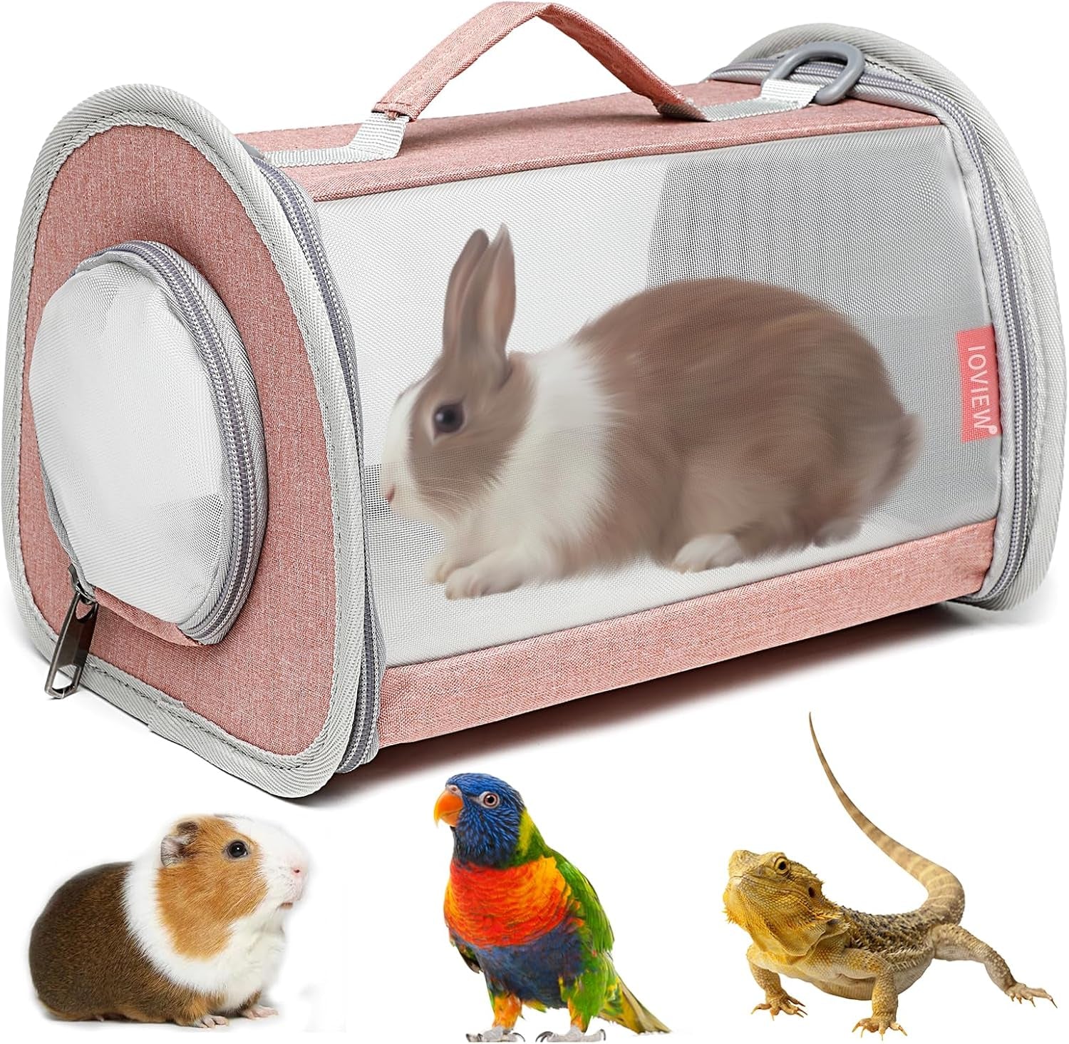 guinea-pig-carrier-travel-small-animal-carrier-bag-lizard-bird-rabbit-carrier-cage-squirrel-breathable-bag-portable-travel-hamster-small-pet-hangbag-small-gray