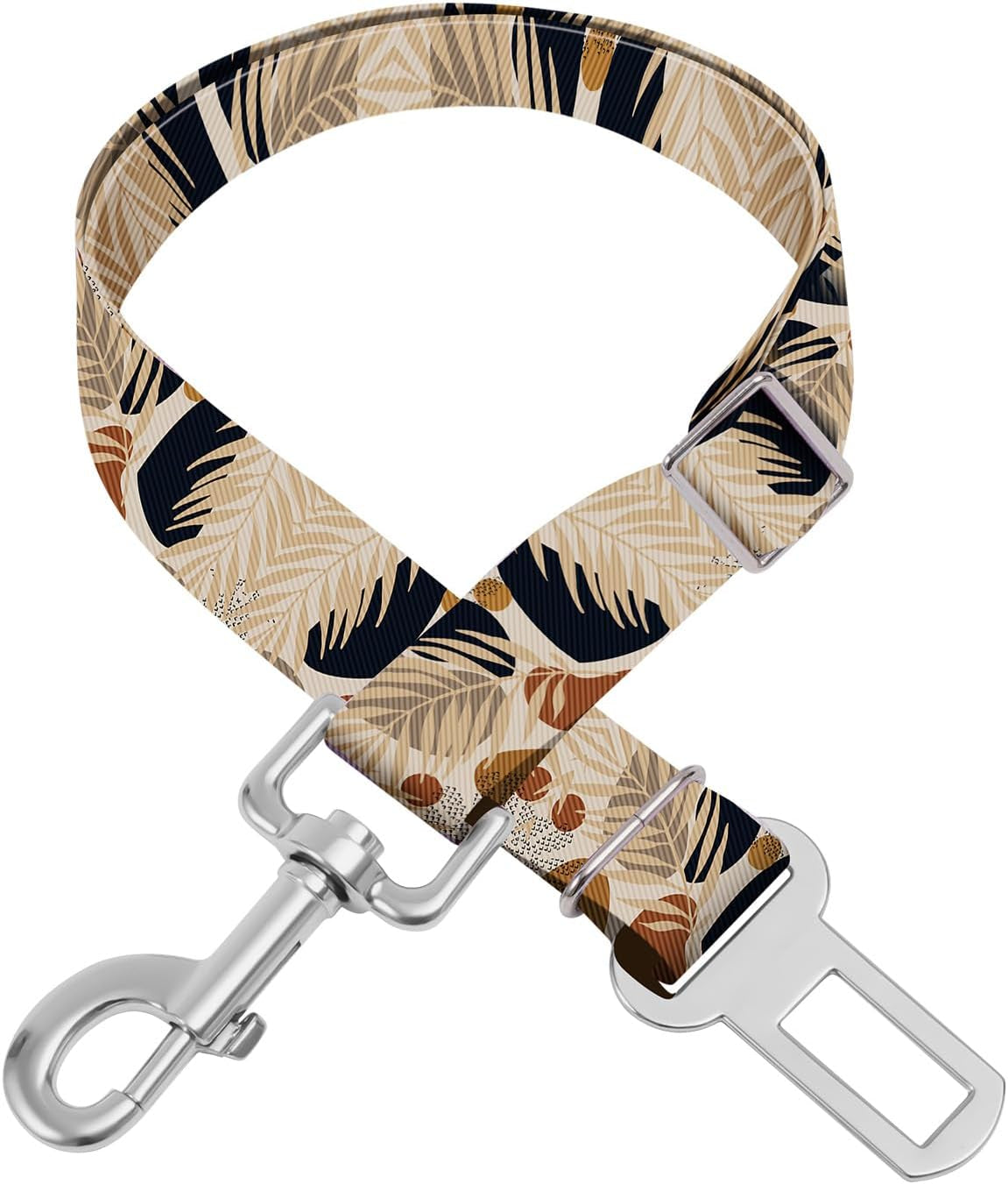 adjustable-pet-cat-and-dog-car-seat-belt-the-lanyard-is-flexible-and-adjustable-from-20-to-33-inches-floral