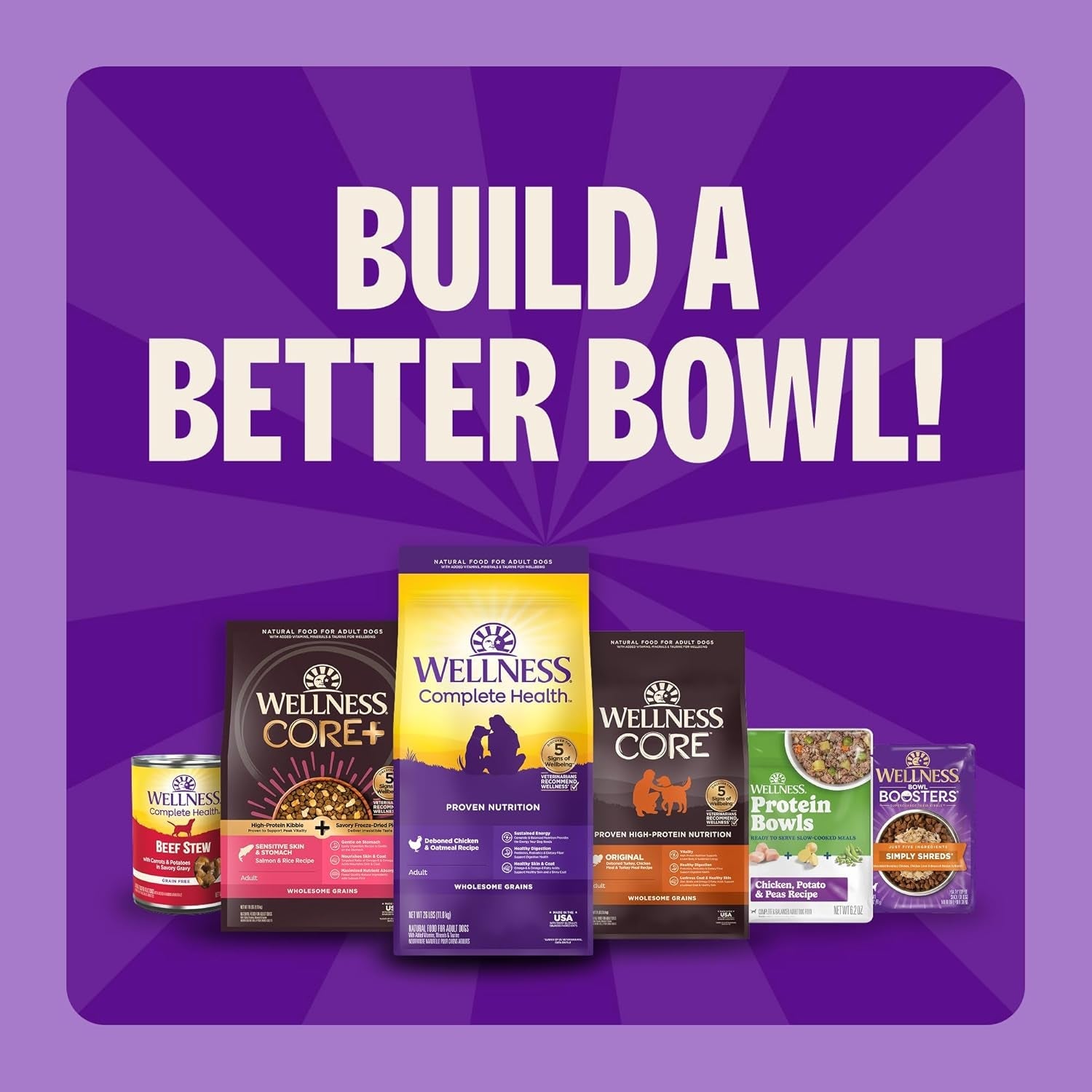 wellness-complete-health-adult-dry-dog-food-wholesome-grain-kibble-natural-chicken-and-oatmeal-recipe-30-lb-bag