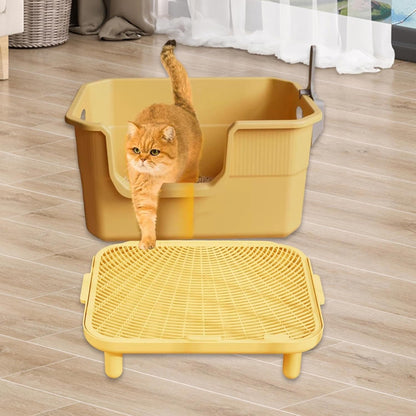 Cat Litter Ramp Trapper Mat Washable Double Layered Non-Slip Step for Indoor Cats Balcony Living Room Foldable- Medium5
