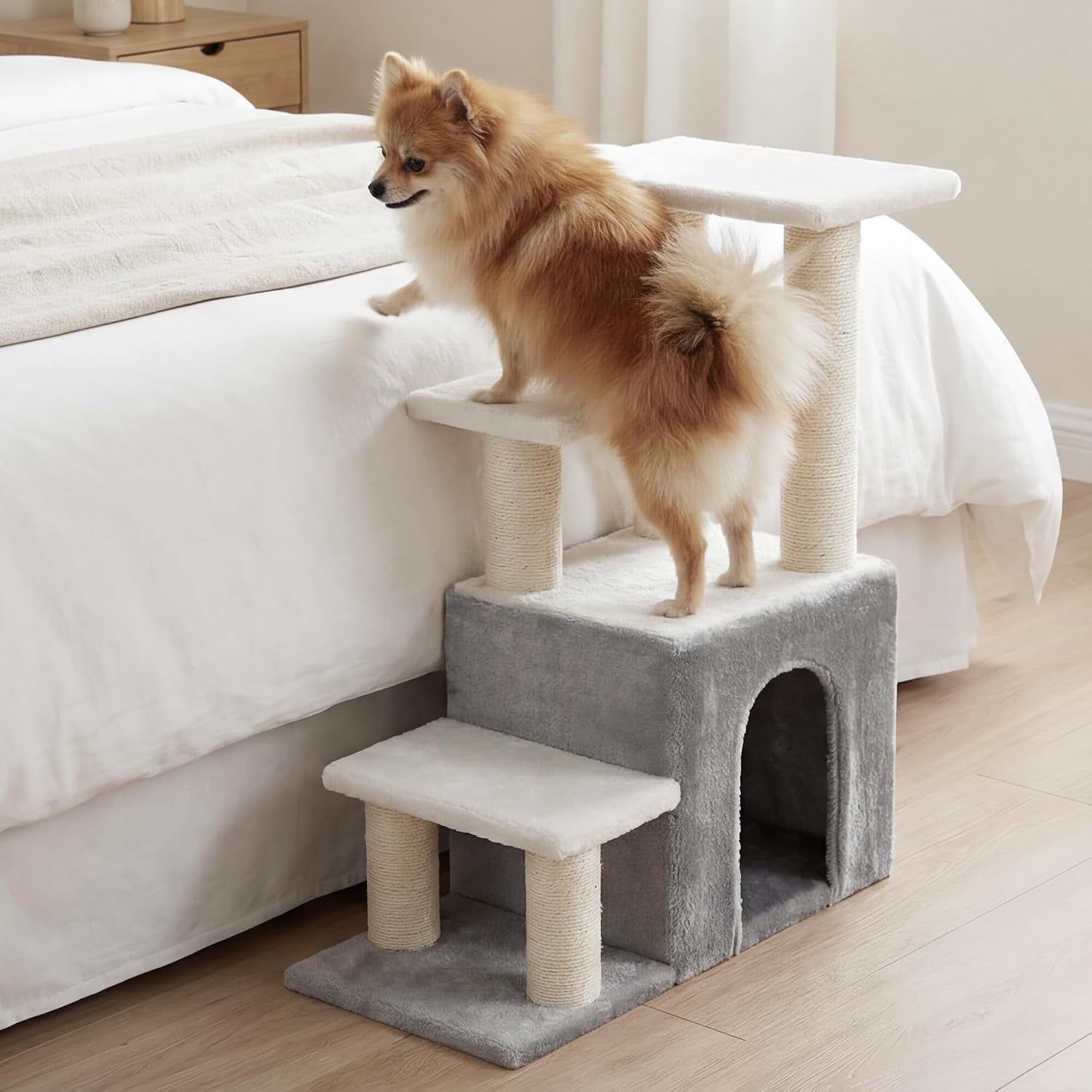 heybly-cat-scratching-post-pet-steps-for-indoor-cats-and-dogs-hsp002swwh-small-cat-tree-with-cat-condo-pet-stairs-with-full-wrapped-sisal-posts-soft-plush-fabric-light-gray-white