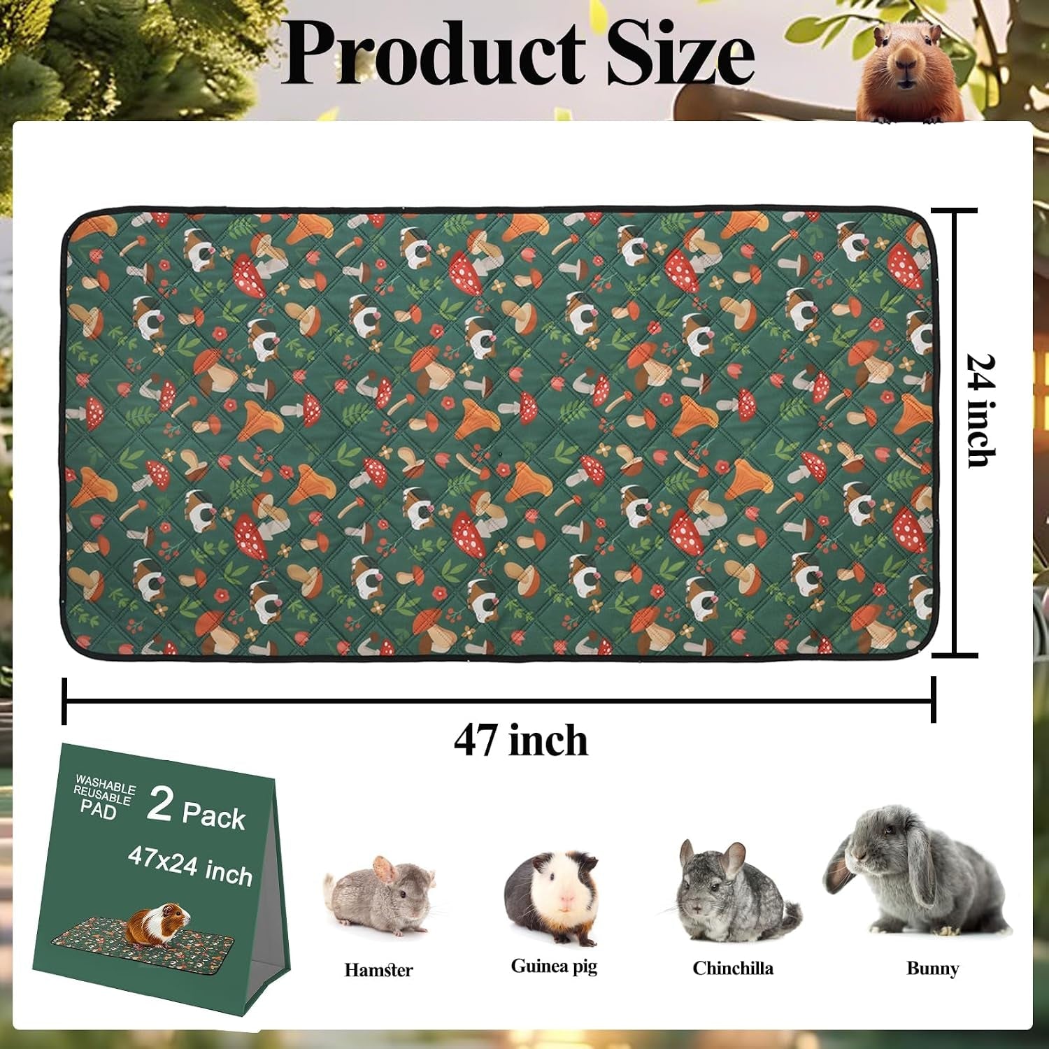 mechpia-2-pack-guinea-pig-cage-liners-washable-47x24-bedding-pee-pad-super-absorbent-waterproof-anti-slip-reusable-mat-for-rabbit-hamster-rat