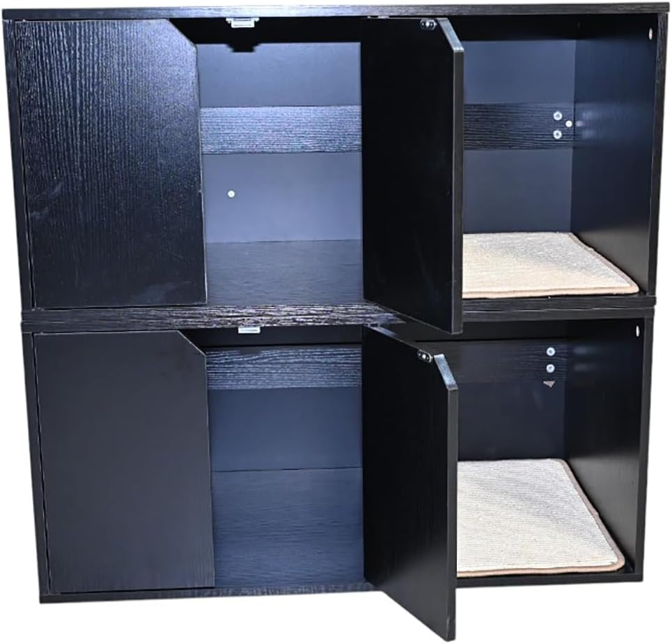 35-83-black-cat-litter-box-enclosure-hidden-furniture-with-scratching-pad-modern-indoor-cat-house