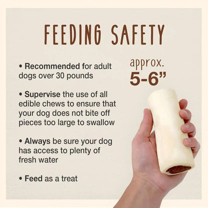 Cadet Stuffed Shin Bones for Dogs, Peanut Butter Flavor, Large, 5-6" | Long Lasting Dog Chew Bone for Aggressive Chewers, Supports Dental Health, Dog Bones for Large Dogs, Keeps Dogs Busy7