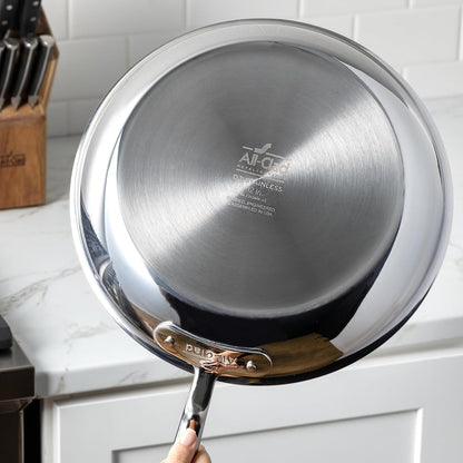 All-Clad D3 Stainless Steel 2 Qt Saucepan with Lid, Made in the USA | the Original Bonded Professional Cookware, Essential Sauce Pan, Induction Compatible, Oven Safe up to 600F8
