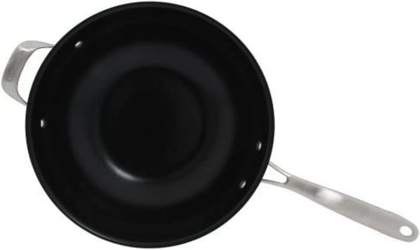 GG26-30H Greengourmet Hard-Anodized Nonstick Stir-Fry Wok with Glass Cover 12-Inch2