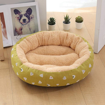 Beige/Yellow Fashion Pet Supplies Kennel Cat Litter Small Medium Dog 50 50 14Cm Pet Dog Mat1