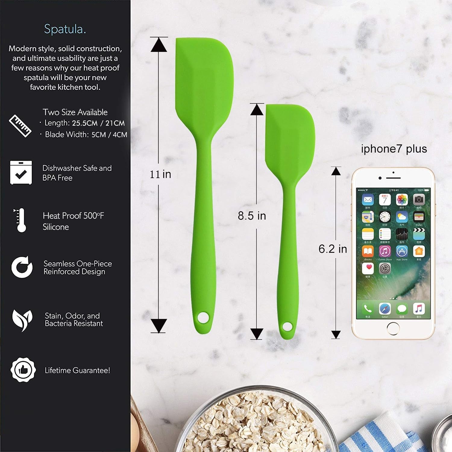 silicone-spatulas-11-inch-rubber-spatula-heat-resistant-seamless-one-piece-design-non-stick-flexible-scrapers-baking-mixing-tool-4-piece