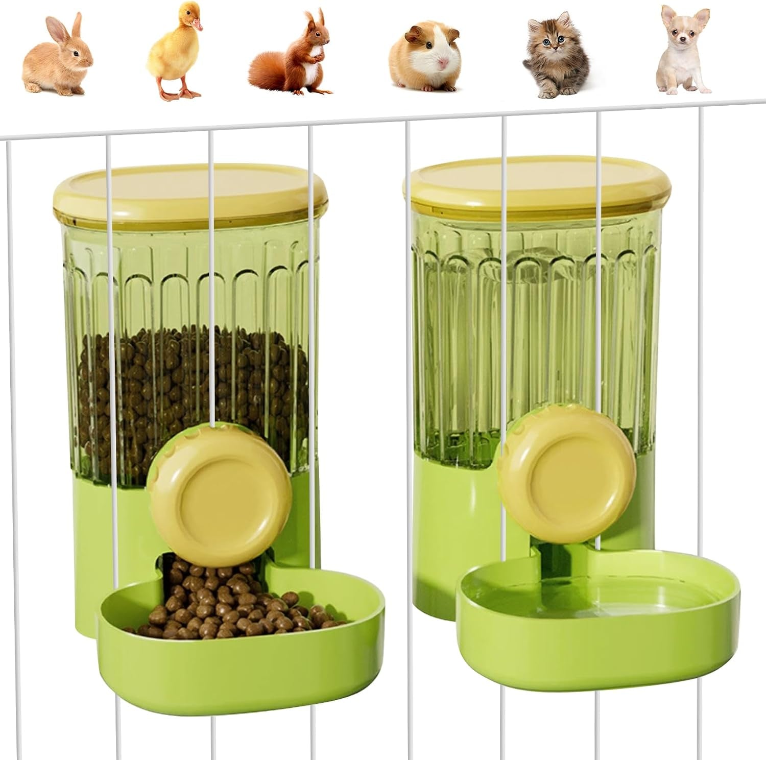 hanging-small-cat-feeder-water-set-1l-food-dispenser-and-0-8l-water-bottle-automatically-refill-auto-gravity-pet-feeder-and-waterer-set-3-5-days-for-puppy-kitten-rabbit-and-small-pets