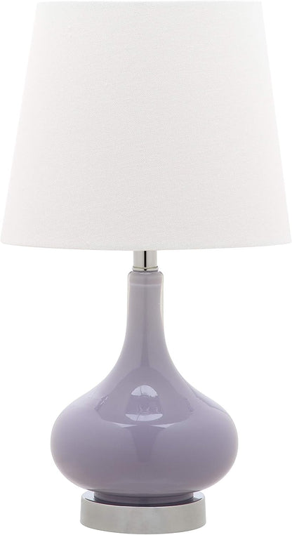 Safavieh Kids Lighting Collection Amy Purple Gourd 18-Inch Bedroom Living Room Home Office Desk Nightstand Table Lamp (LED Bulb Included)4