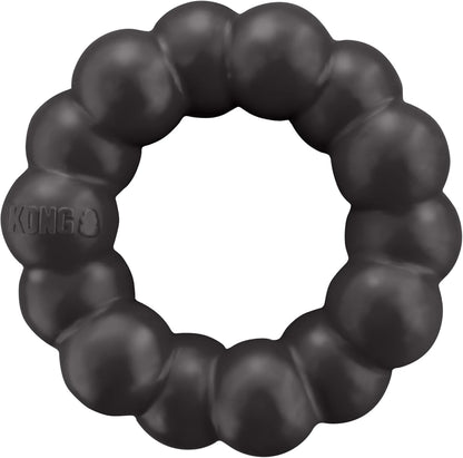 KONG Extreme Ring - Durable Natural Rubber Ring Toy for Healthy Chewing Habits - Chew Toy Supports Dog Dental Health - Dog Toy Supports Instincts during Playtime - for XL Dogs1
