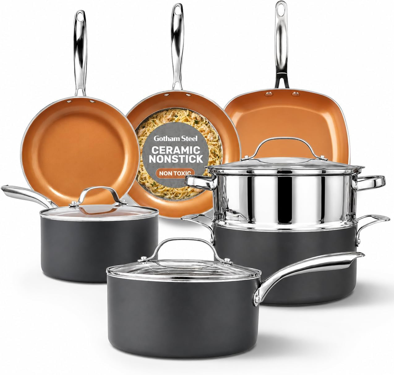 12-pc-ceramic-cookware-set-nonstick-ceramic-pots-and-pans-set-non-stick-with-steamer-for-cooking-non-toxic-pfoa-pfos-free-ergonomic-stay-cool-handles-oven-dishwasher-safe-copper-non-toxic-pfoa-pfos-ptfe-free-ceramic-titanium-coating-stay-cool-stainless-steel-handles-dishwasher-oven-safe-copper