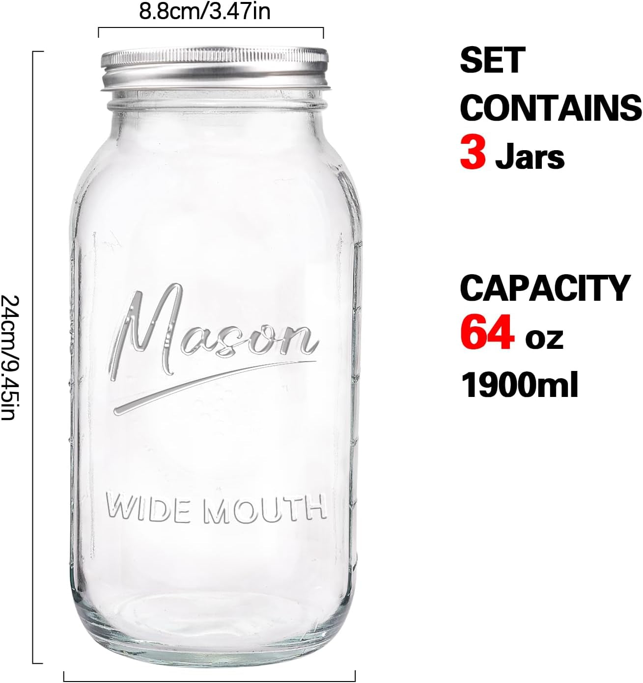 64-oz-mason-jar-wide-mouth-3-pack-large-half-gallon-mason-jars-with-airtight-lid-big-glass-jars-for-canning-pickling-fermenting-storing