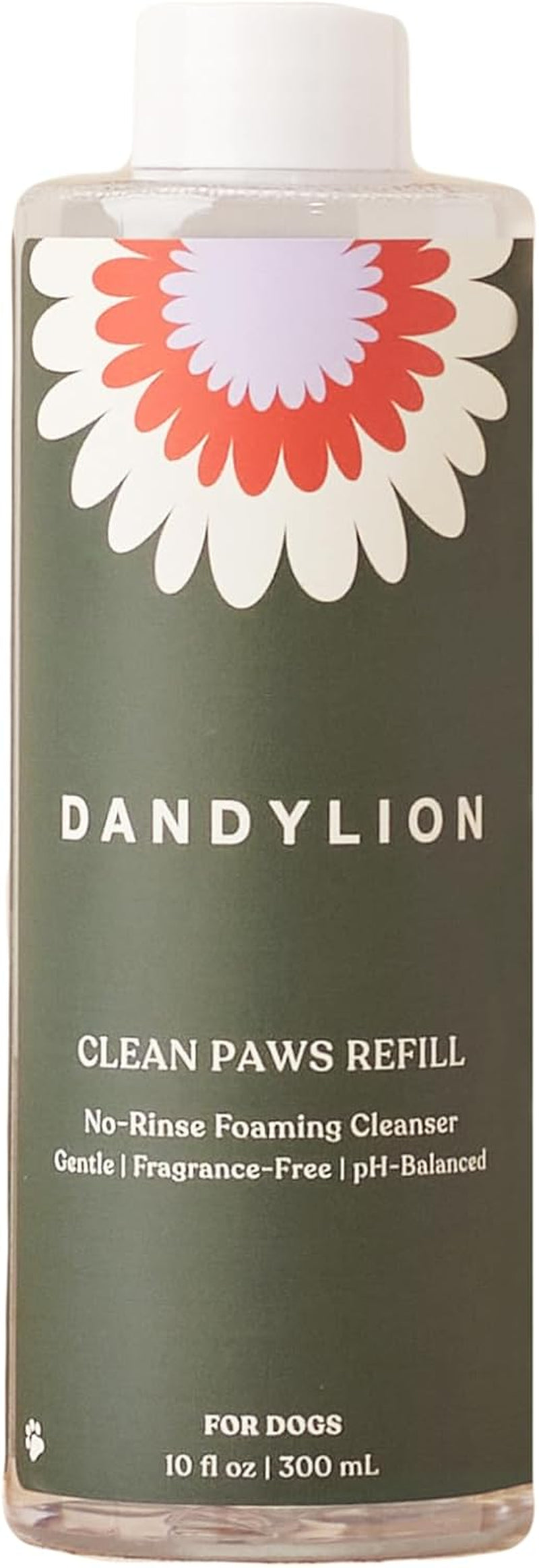 dog-paw-cleaner-clean-paws-no-rinse-foam-cleaner-with-brush-5-fl-oz-dandylion-dog-paw-washer-fragrance-free-ph-balanced-waterless-foaming-washer-with-silicone-brush-pet-cleaning-supplies