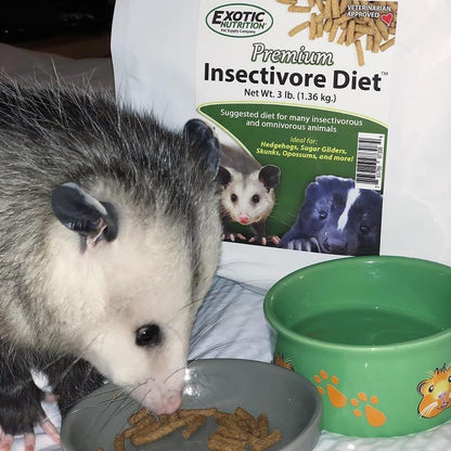 Premium Insectivore Diet (1.25Lb) - Healthy Nutritious Chicken Based High Protein Pellet Diet - for Sugar Gliders, Hedgehogs, Opossums, Skunks & Other Insectivores4
