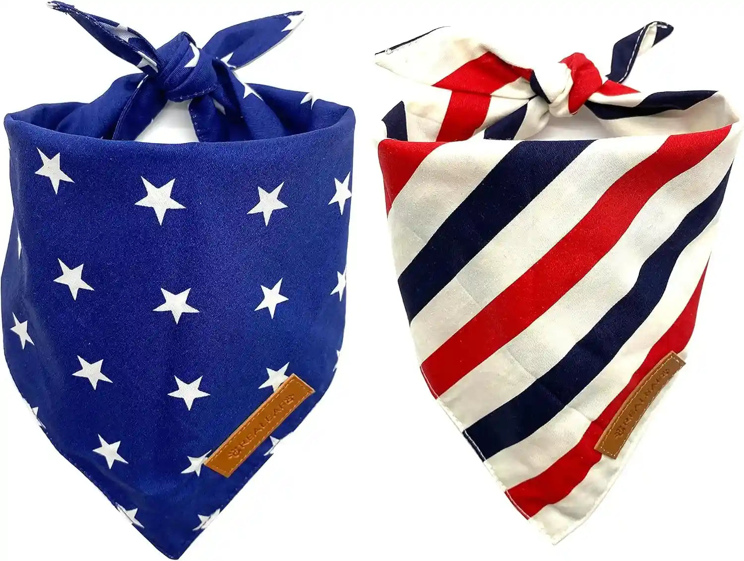 realeaf-4th-of-july-dog-bandanas-2-pack-reversible-american-flag-pet-scarf-for-boy-and-girl-premium-durable-fabric-patriotic-bandana-for-large-and-extra-large-dogs-x-large