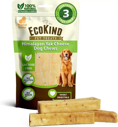 Ecokind Yak Cheese Himalayan Dog Chews, Yak Chews for Large Dogs, 4-5 Bones | 1 Lb, Long Lasting for Aggressive Chewers, Only 3 Ingredient Natural High Protein Dental Dog Treats, No Additives or Lactose17