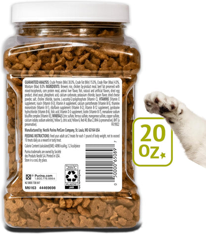Friskies Purina Party Mix Morning Munch Crunch Egg, Bacon and Cheese Flavors Cat Treats - 20 Oz Canister11