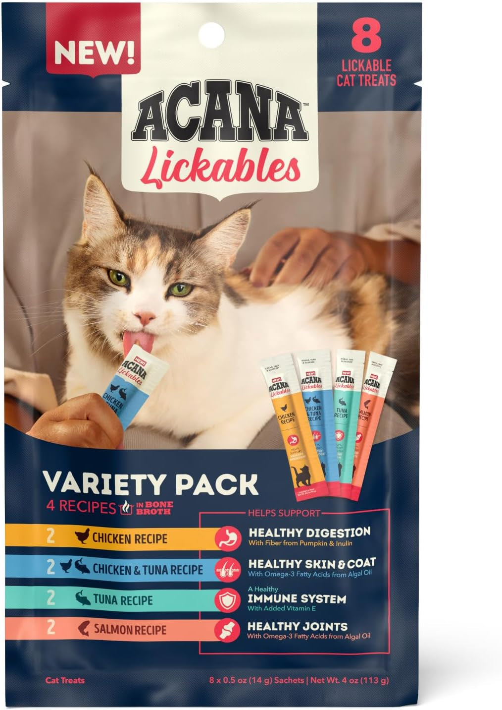 acana-lickables-cat-treats-variety-pack-5oz-tubes-8-ct-2-of-each-high-protein-skin-coat-immune-support