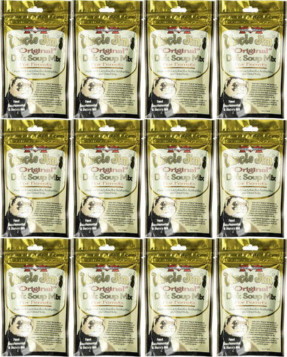 Marshall Uncle Jim'S Original Duk Soup Mix for Ferrets 4.5Oz. (Pack of 12)3