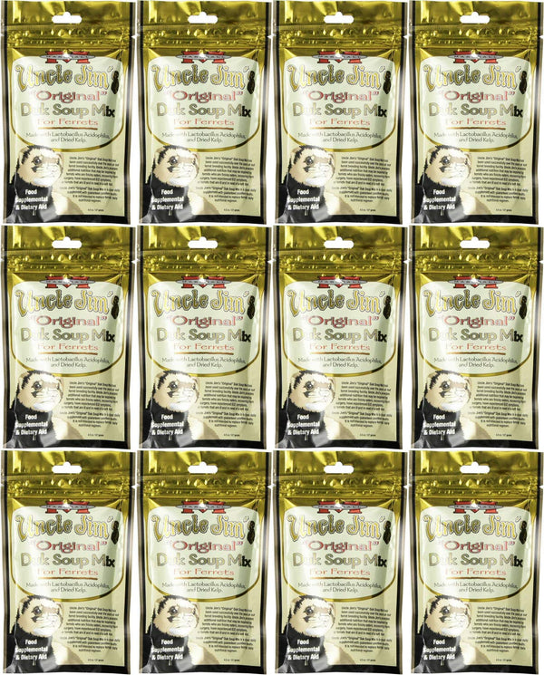 Marshall Uncle Jim'S Original Duk Soup Mix for Ferrets 4.5Oz. (Pack of 12)3