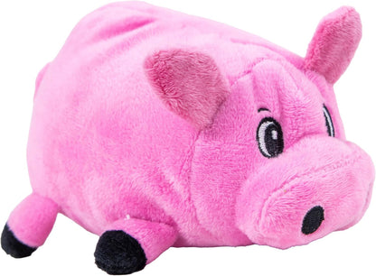 Outward Hound Fattiez Pig Plush Squeaky Dog Toy, Small1