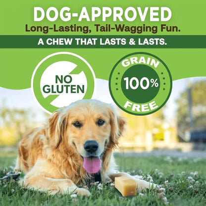 Ecokind Yak Cheese Himalayan Dog Chews, Yak Chews for Large Dogs, 4-5 Bones | 1 Lb, Long Lasting for Aggressive Chewers, Only 3 Ingredient Natural High Protein Dental Dog Treats, No Additives or Lactose4
