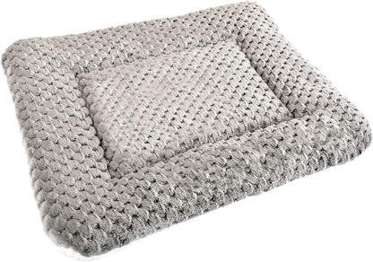 Small Animal Bed Mat, Soft & Warm, Suitable for Guinea Pig, Hamster, Rabbit, Rat and Bearded Dragon (X-Large(13.3''X9.4''), Star Grey)10