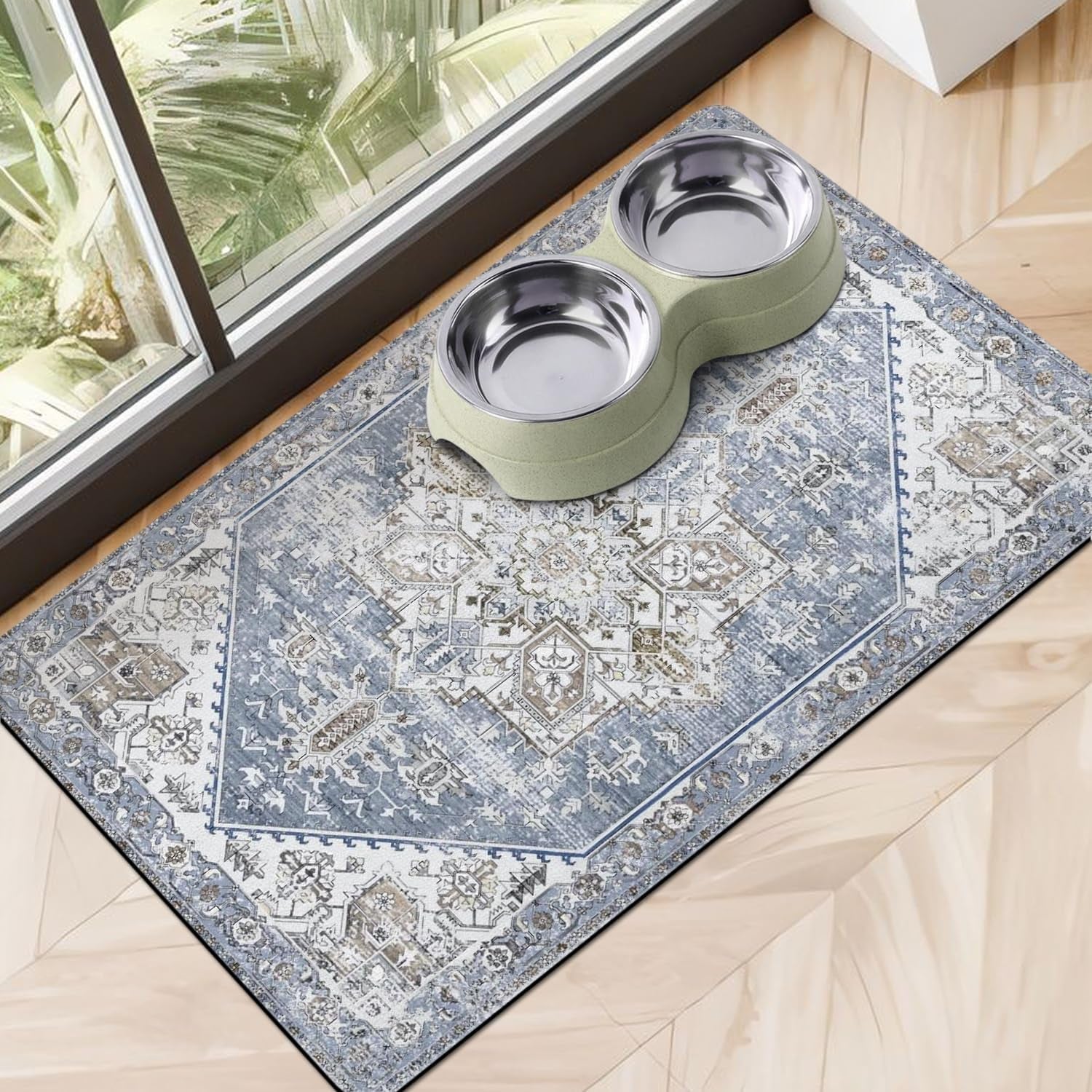 dog-food-mats-for-floors-absorbent-pet-cat-food-mat-non-slip-dog-bowl-mats-for-food-and-water-eco-friendly-boho-dog-placemats-feeding-mat-pet-supplies