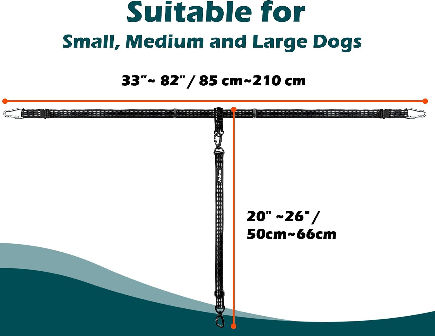 petbonus-truck-bed-dog-leash-functional-safety-dog-truck-bed-tether-for-1-dog-truck-bed-tie-down-system-adjustable-pick-up-bed-restraint-lead-ratchet-tightening-car-harness-belt-black