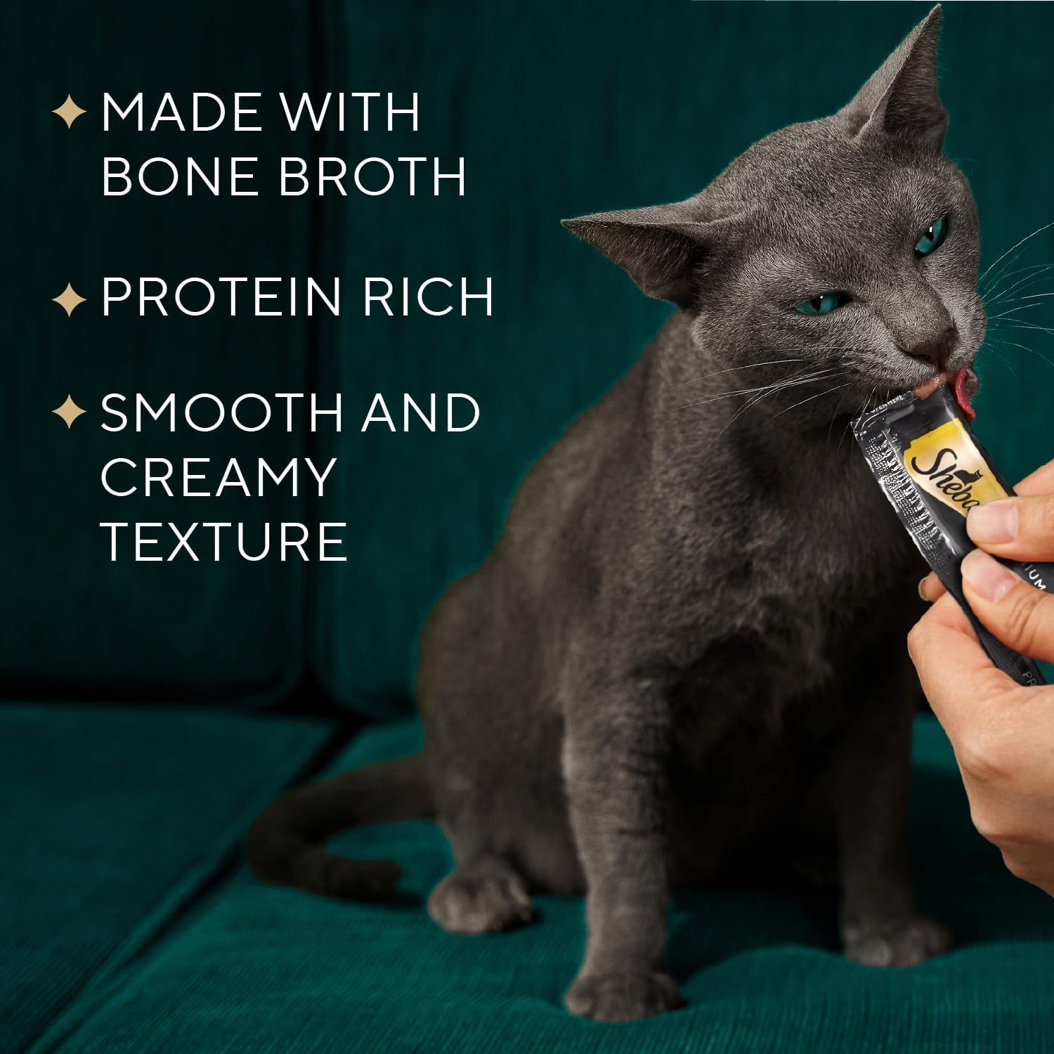 sheba-premium-puree-lickable-cat-treats-chicken-salmon-tuna-24-count-grain-free-real-meat-squeezable-tubes-no-corn-wheat-soy-no-artificial-flavors-creamy-texture-0-49-oz-tubes