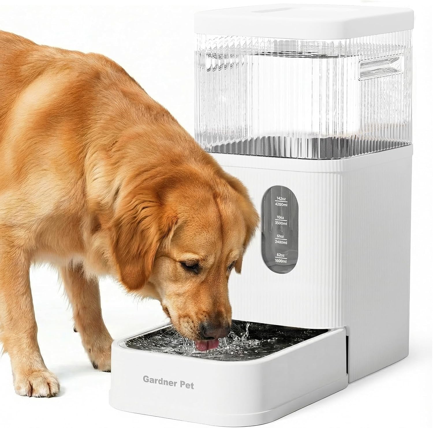 gardner-pet-2-2-gallon-automatic-dog-water-bowl-dispenser-8-5l-gravity-water-feeder-with-stainless-steel-bowl-maifan-stone-filter-bpa-free-for-for-cats-and-dogs-black-2-2-gallon