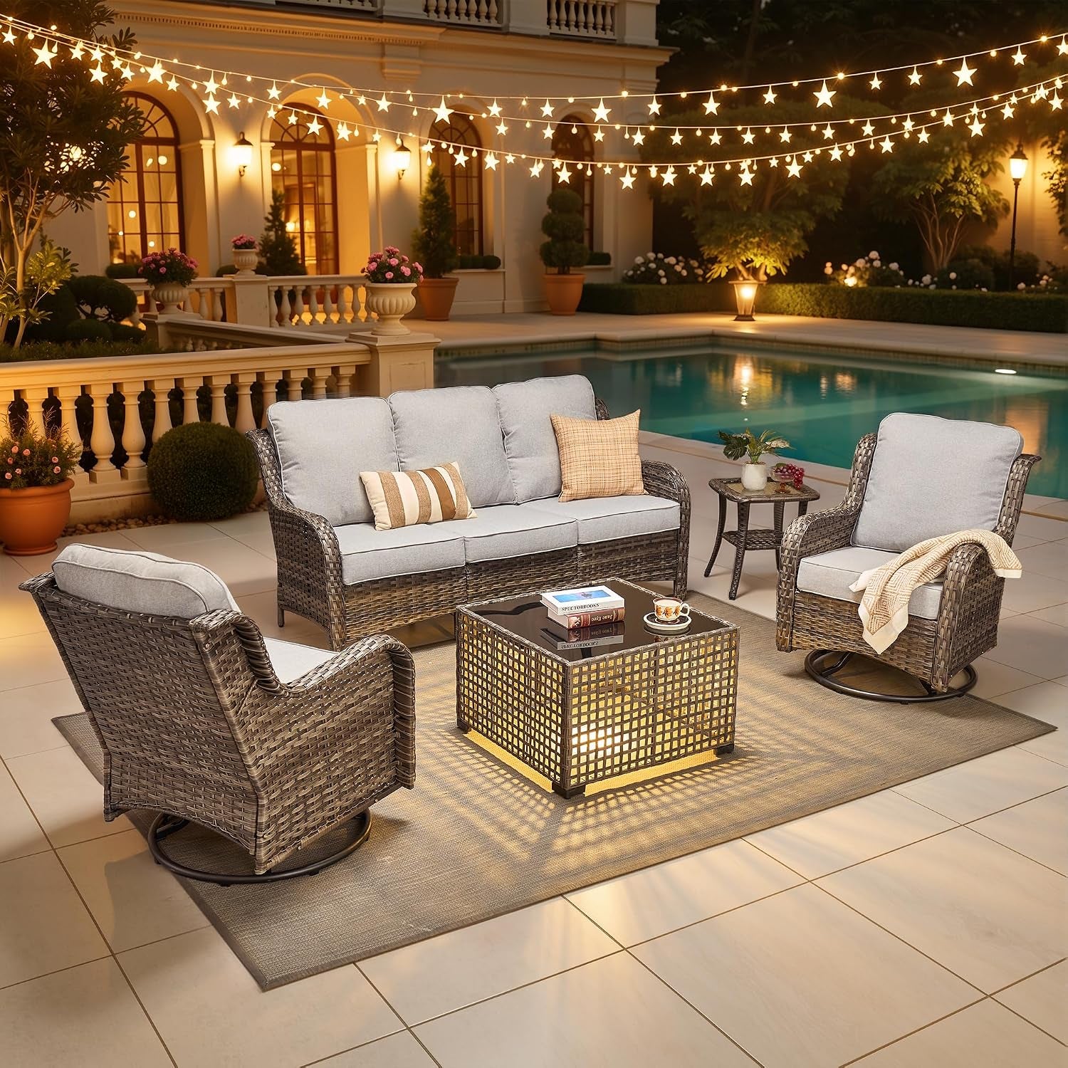 5-pieces-outdoor-patio-furniture-set-wicker-conversation-set-with-tall-back-couch-swivel-chairs-and-solar-table-gray-wicker-gray-cushion