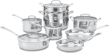 Contour Stainless 13-Piece Cookware Set1