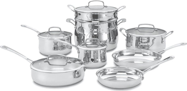 Contour Stainless 13-Piece Cookware Set1