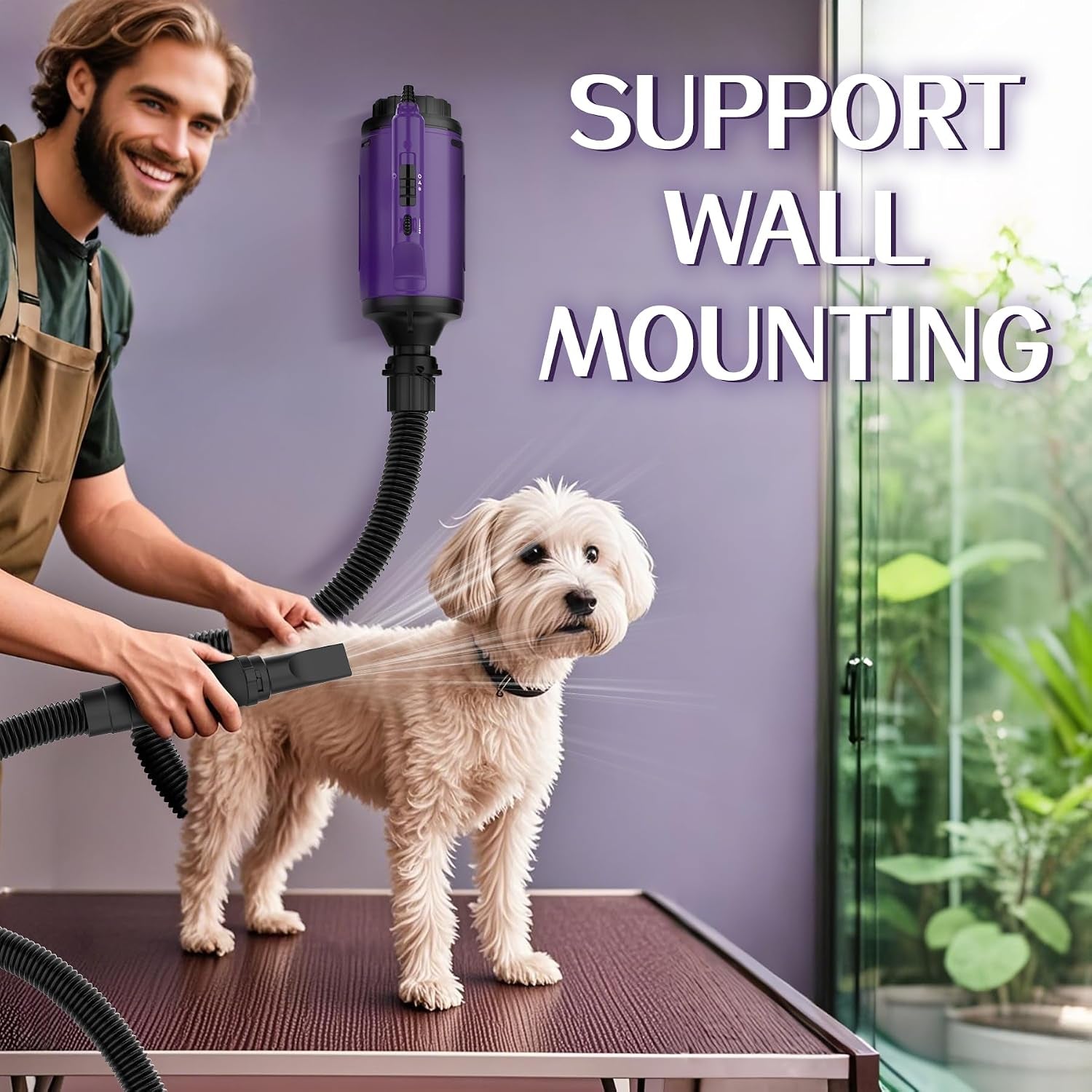 dog-dryer-high-velocity-pet-dog-grooming-force-hair-dryer-blower-high-velocity-force-blower-dryer-for-professional-dog-pet-grooming-purple-sherbao-smd-06p