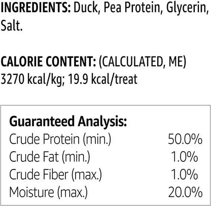 Amazon Brand - Solimo Duck Jerky Dog Treats,2 Pounds4