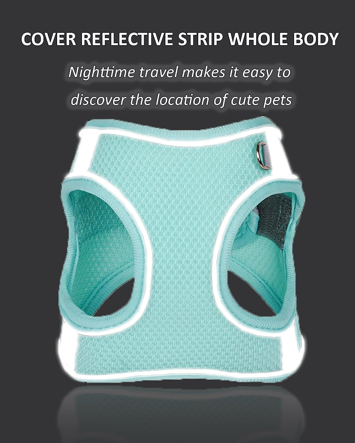 solmoony-dog-harness-for-small-medium-large-dogs-no-pull-puppy-and-leash-set-dogs-step-in-harness-mesh-harness-pink-xs