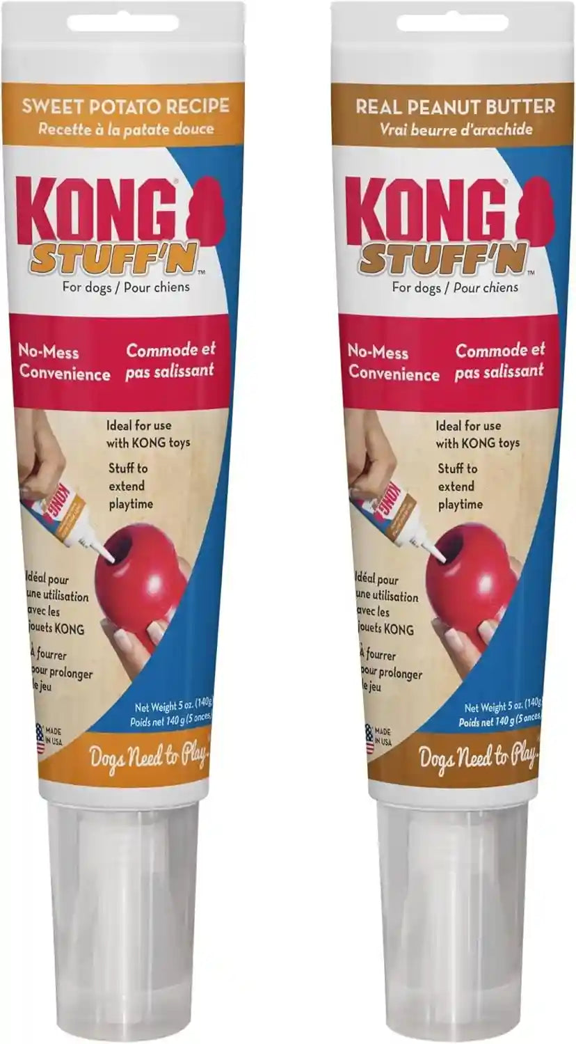 kong-stuffn-paste-for-stuffing-dog-treats-healthy-with-natural-ingredients-creamy-dog-treat-in-tube-peanut-butter-5-oz-sweet-potato-5-oz