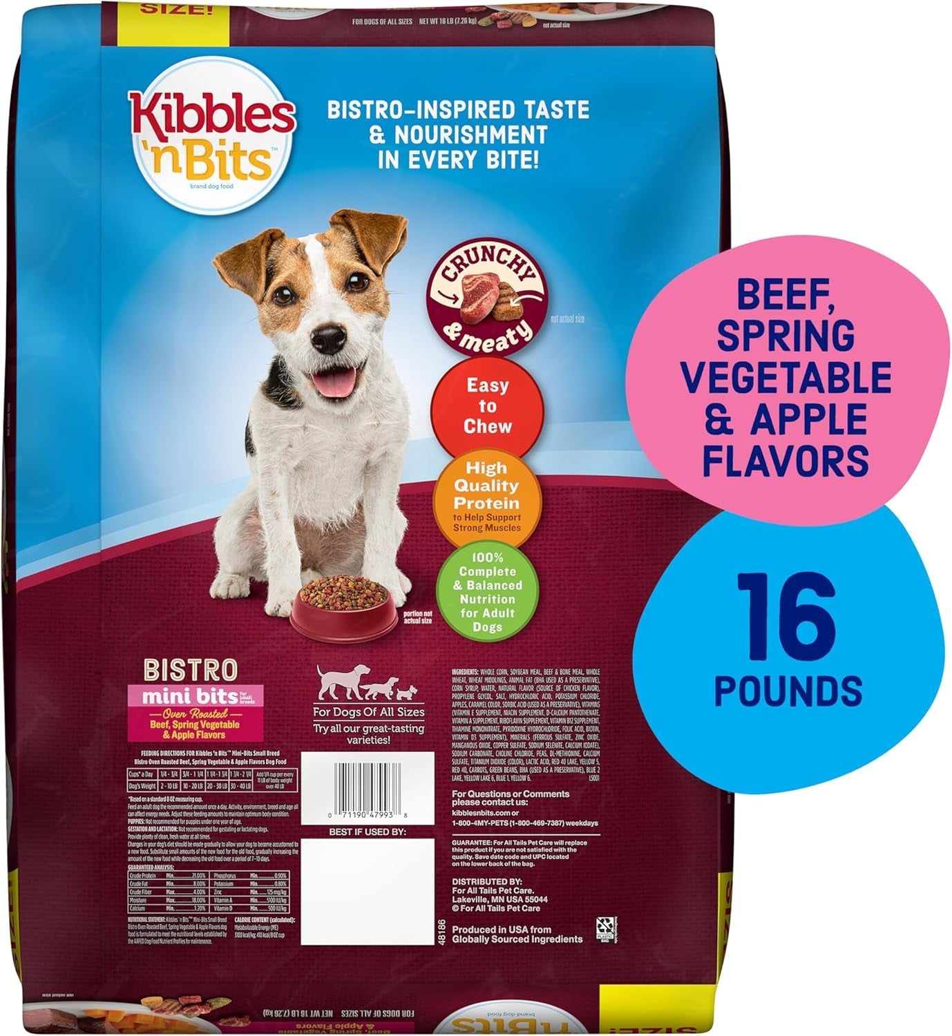 kibbles-n-bits-bistro-mini-bits-small-breed-dry-dog-food-oven-roasted-beef-spring-vegetable-apple-flavors-for-adult-dogs-16-lb-bag